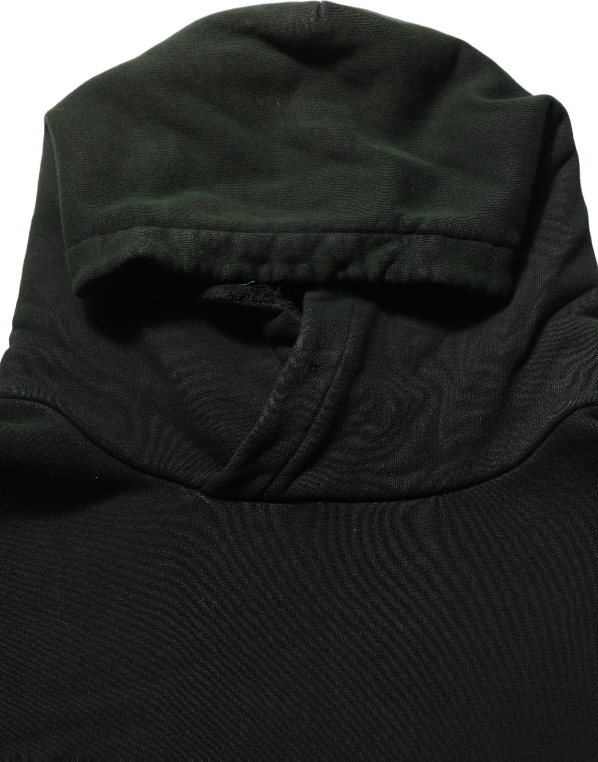 Dolce & Gabbana Black Cotton Hooded Men Sweatshirt Sweater Dolce & Gabbana