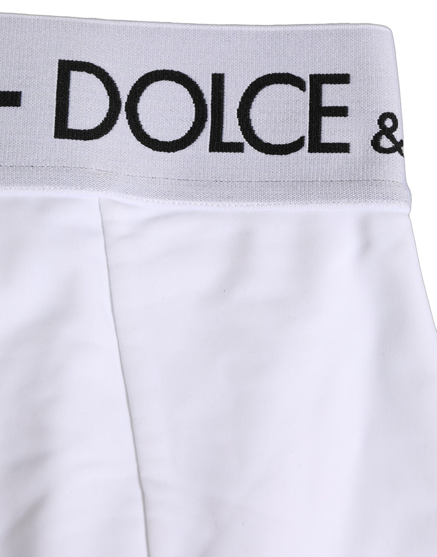 Dolce & Gabbana White Logo Waistband Coulotte Panty Underwear Dolce & Gabbana