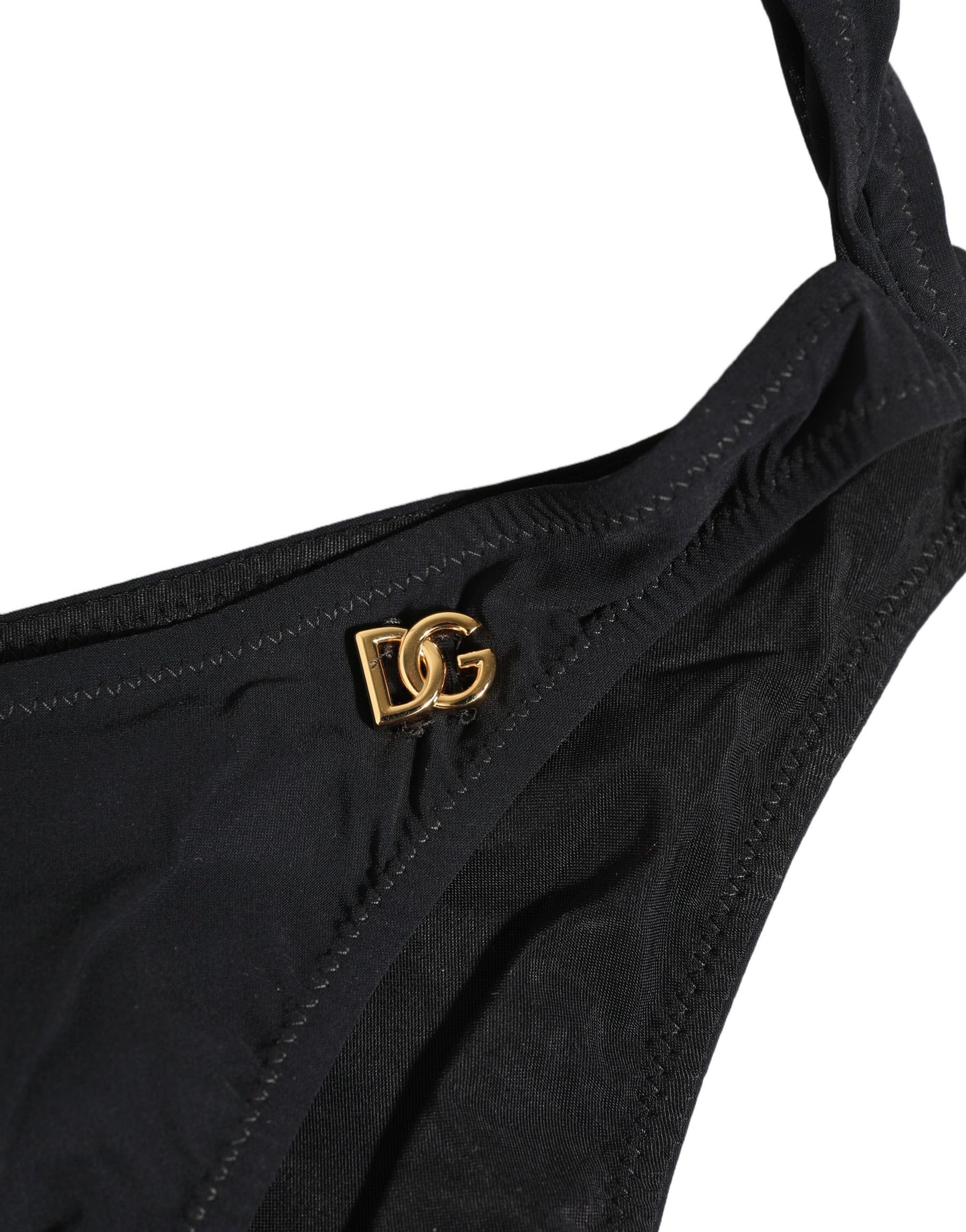 Dolce & Gabbana Black Cutout Logo One Piece Swimsuit Swimwear Dolce & Gabbana
