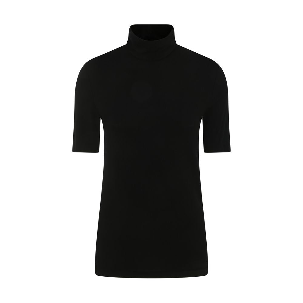 Wolford Black Synthetic T-Shirt Wolford