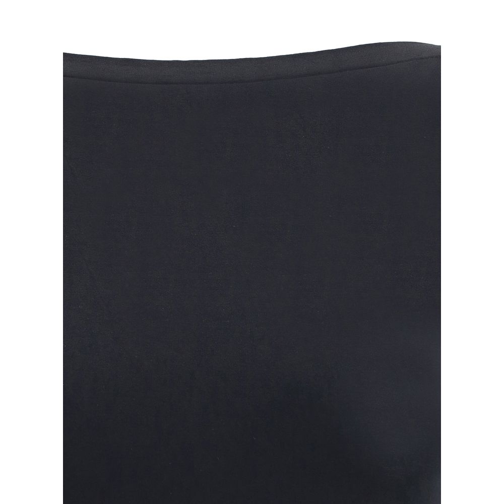 Wolford Black Modal Sleeveles T-Shirt Wolford