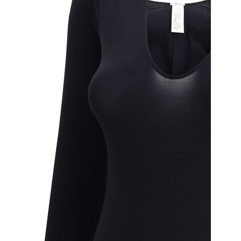 Wolford Black Polyamide Bodysuit Wolford