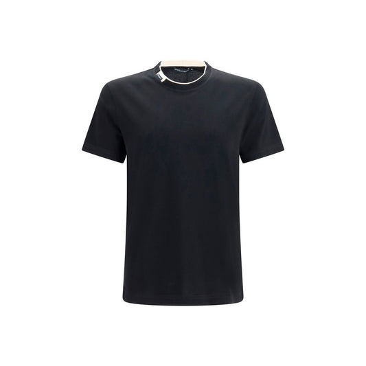 Dolce & Gabbana Black Cotton T-Shirt Dolce & Gabbana