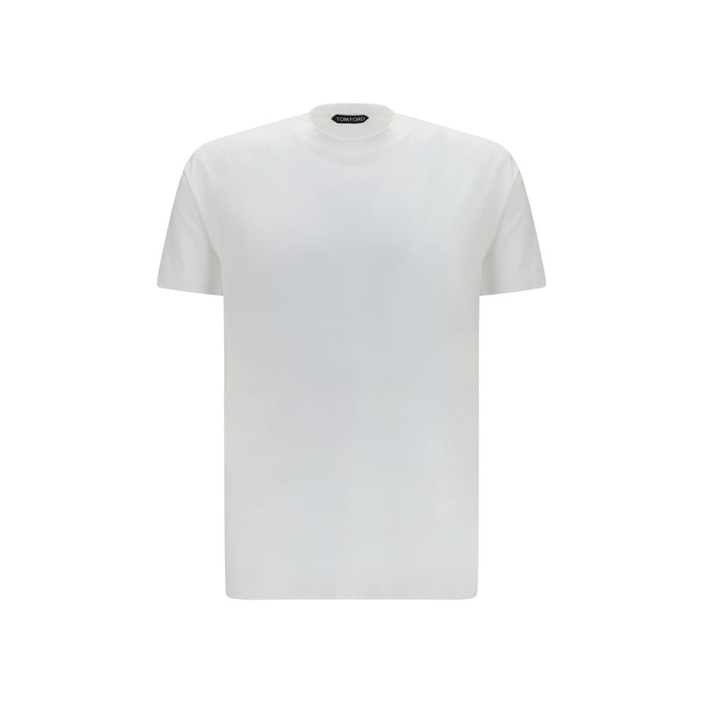 Tom Ford White Cotton T-Shirt Tom Ford