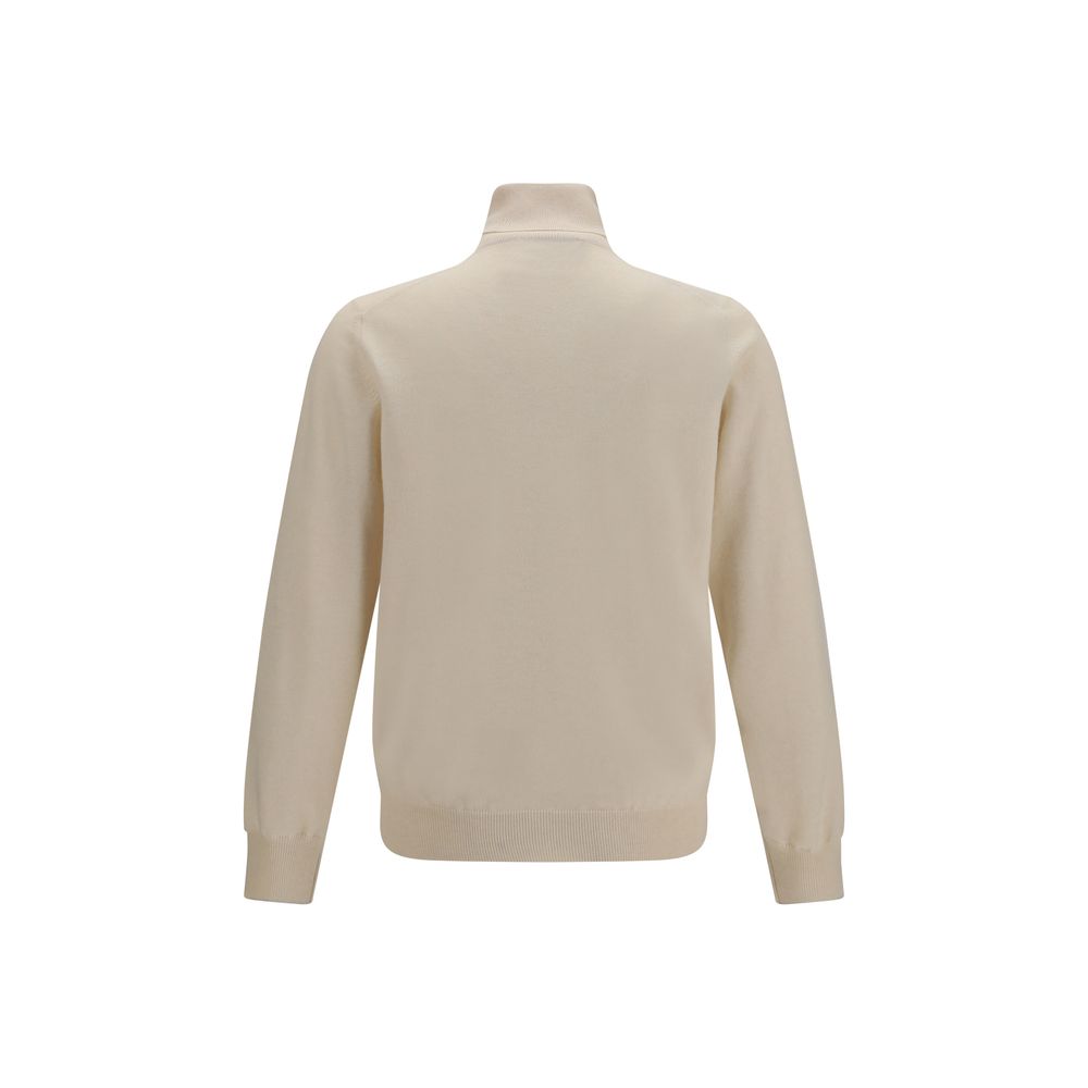 Brunello Cucinelli Beige Cashmere Turtleneck Brunello Cucinelli