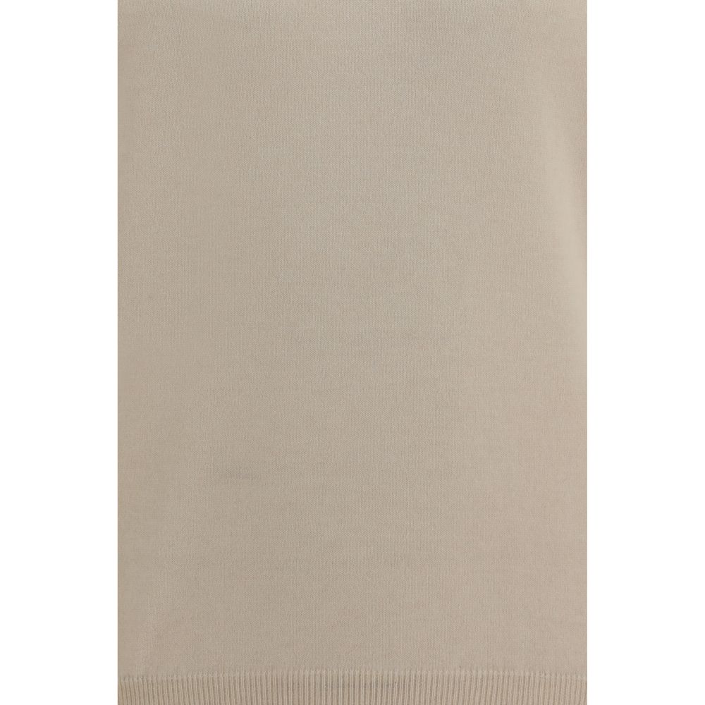 Brunello Cucinelli Beige Cashmere Turtleneck Brunello Cucinelli