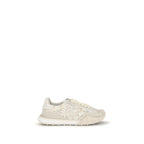 Dolce & Gabbana Beige Calf Leather Bos Taurus Sneakers Dolce & Gabbana
