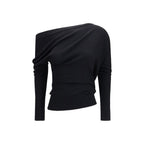 Tom Ford Black Wool Oves Aries Sweatshirt Tom Ford