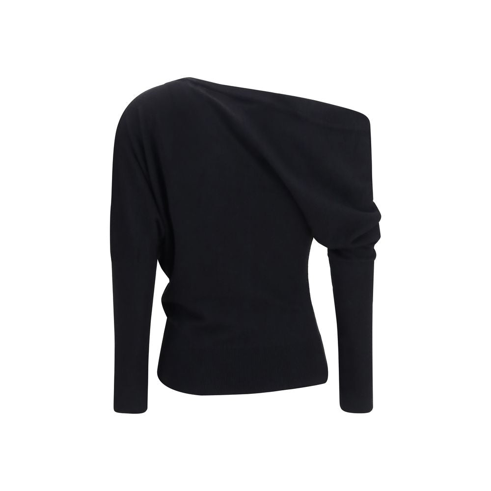 Tom Ford Black Wool Oves Aries Sweatshirt Tom Ford