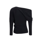 Tom Ford Black Wool Oves Aries Sweatshirt Tom Ford
