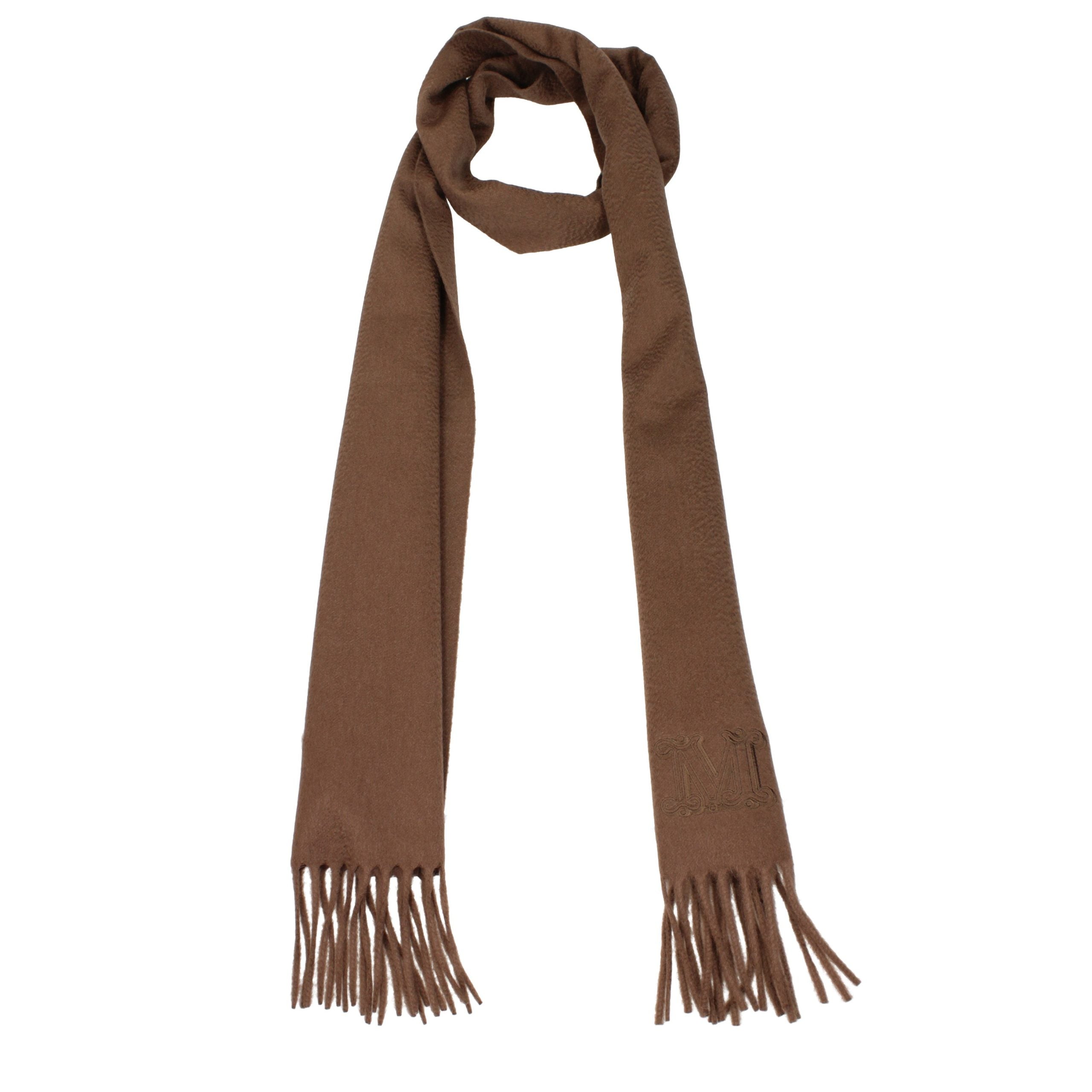 Max Mara Brown Cashmere Scarf Max Mara