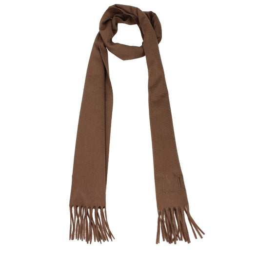 Max Mara Brown Cashmere Scarf Max Mara