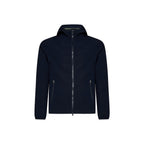 Herno Blue Elastane Shell Jacket