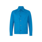 Herno Blue Cotton Full-Length Jacket