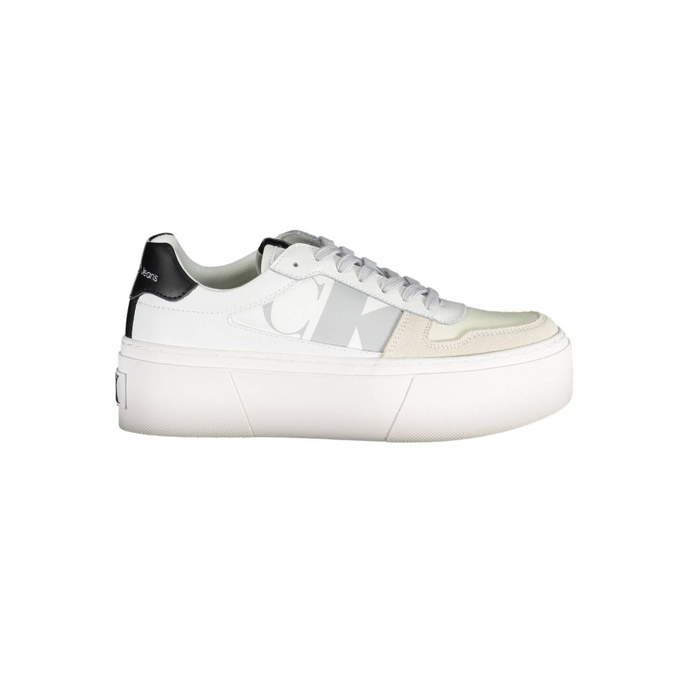 Calvin Klein White Polyester Women's Sneaker Calvin Klein