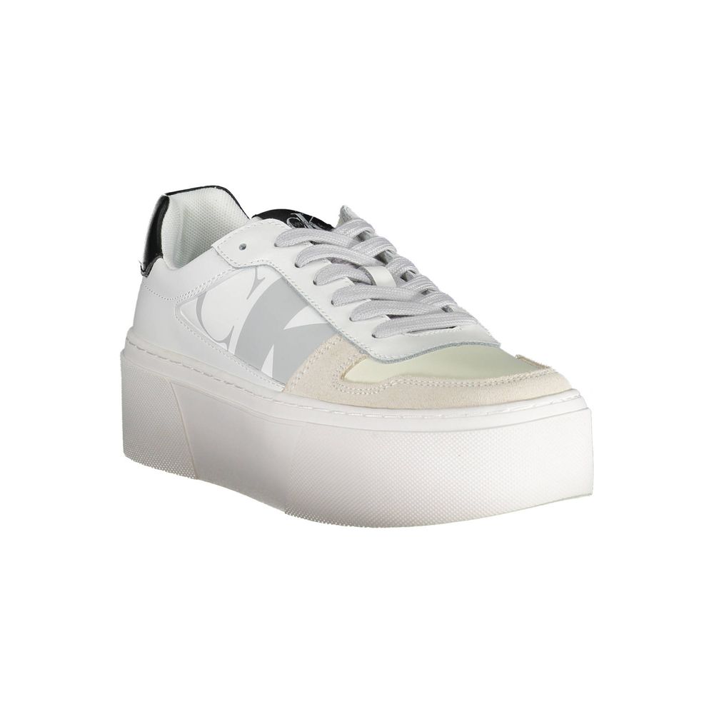 Calvin Klein White Polyester Women's Sneaker Calvin Klein
