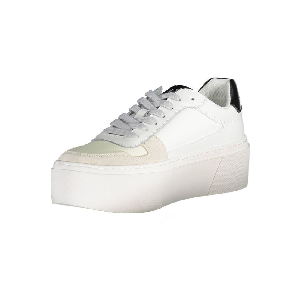 Calvin Klein White Polyester Women's Sneaker Calvin Klein