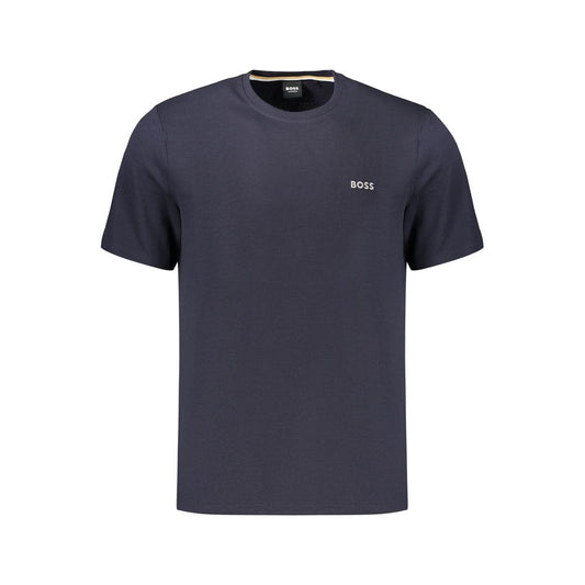 Hugo Boss Blue Cotton Men's T-Shirt Hugo Boss