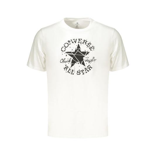 Converse White Cotton Men's T-Shirt Converse