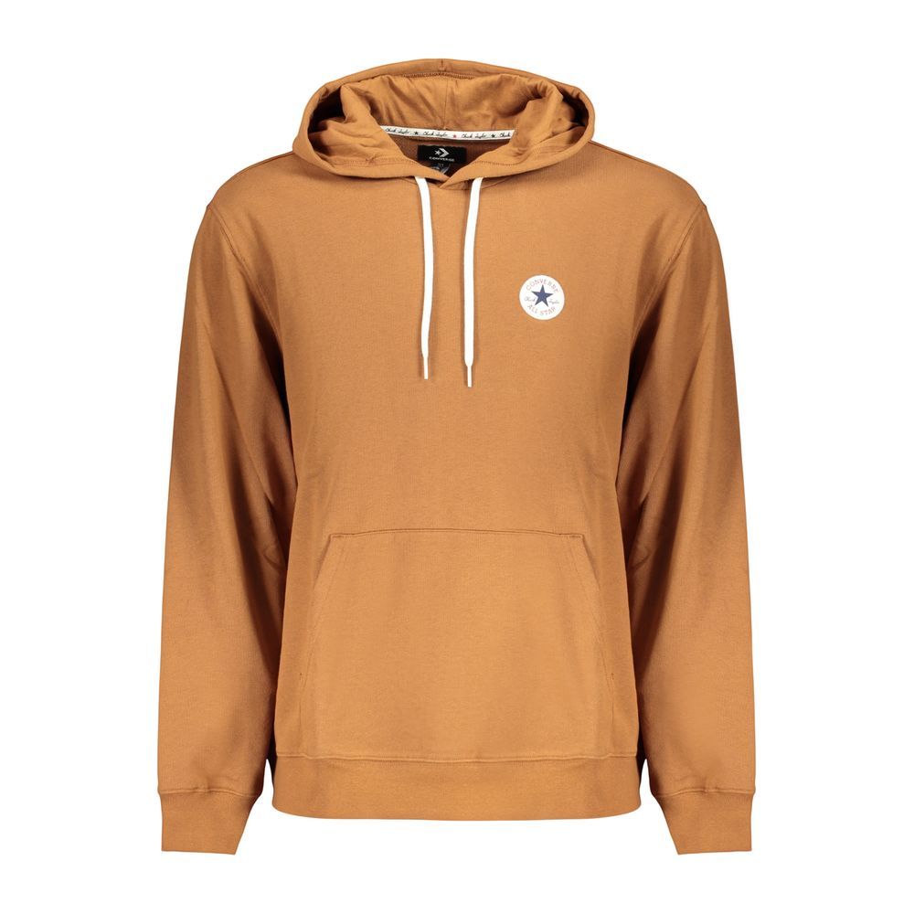 Converse Brown Cotton Male Sweatshirt Converse