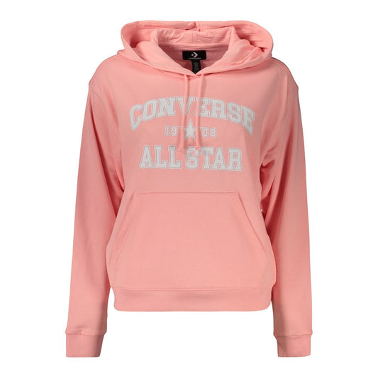 Converse Pink Cotton Women's Sweatshirt Converse