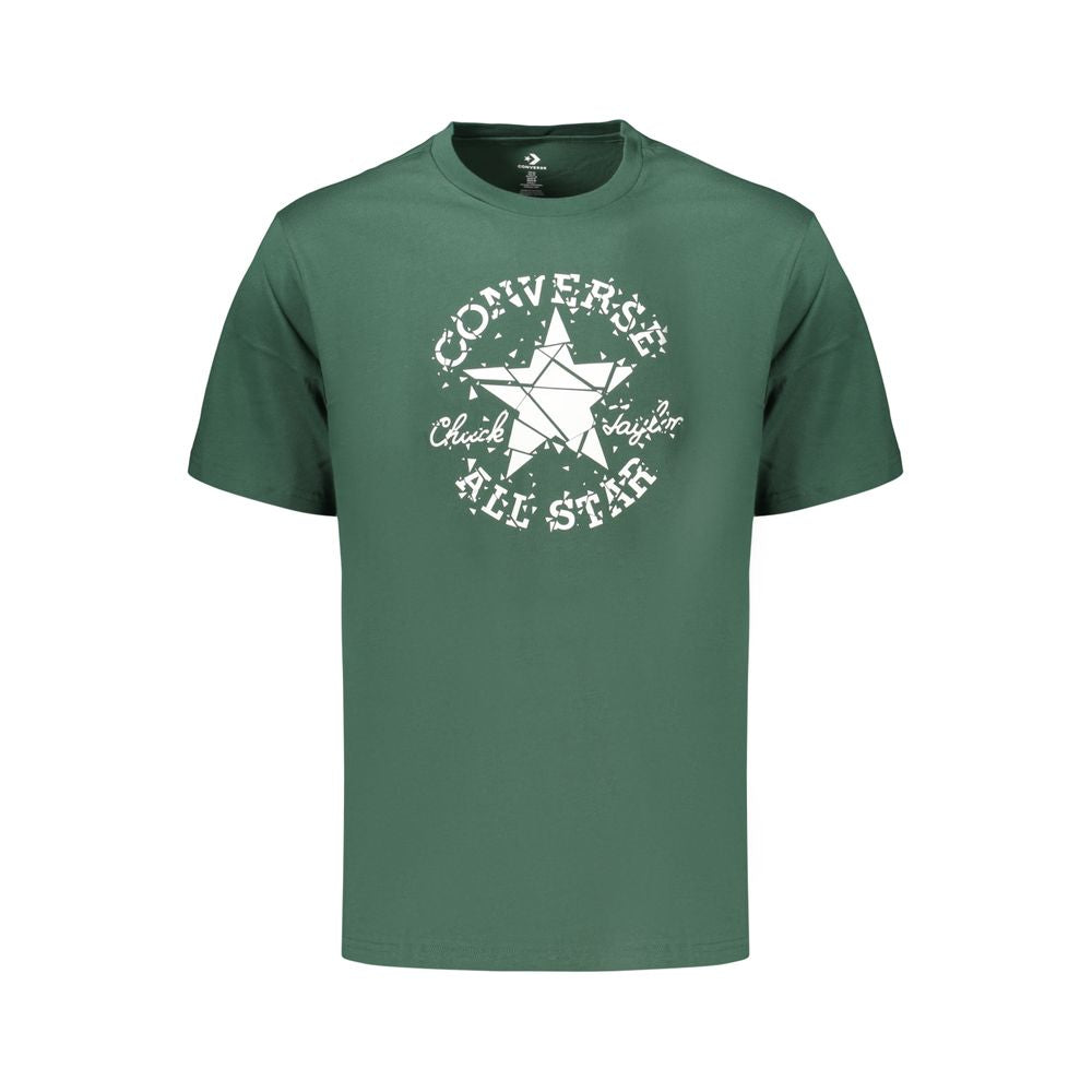 Converse Green Cotton Men's T-Shirt Converse
