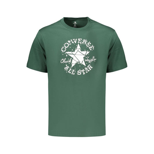 Converse Green Cotton Men's T-Shirt Converse