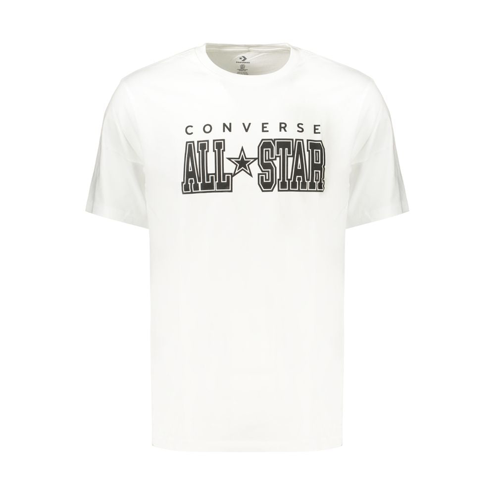 Converse White Cotton Mens T-Shirt Converse