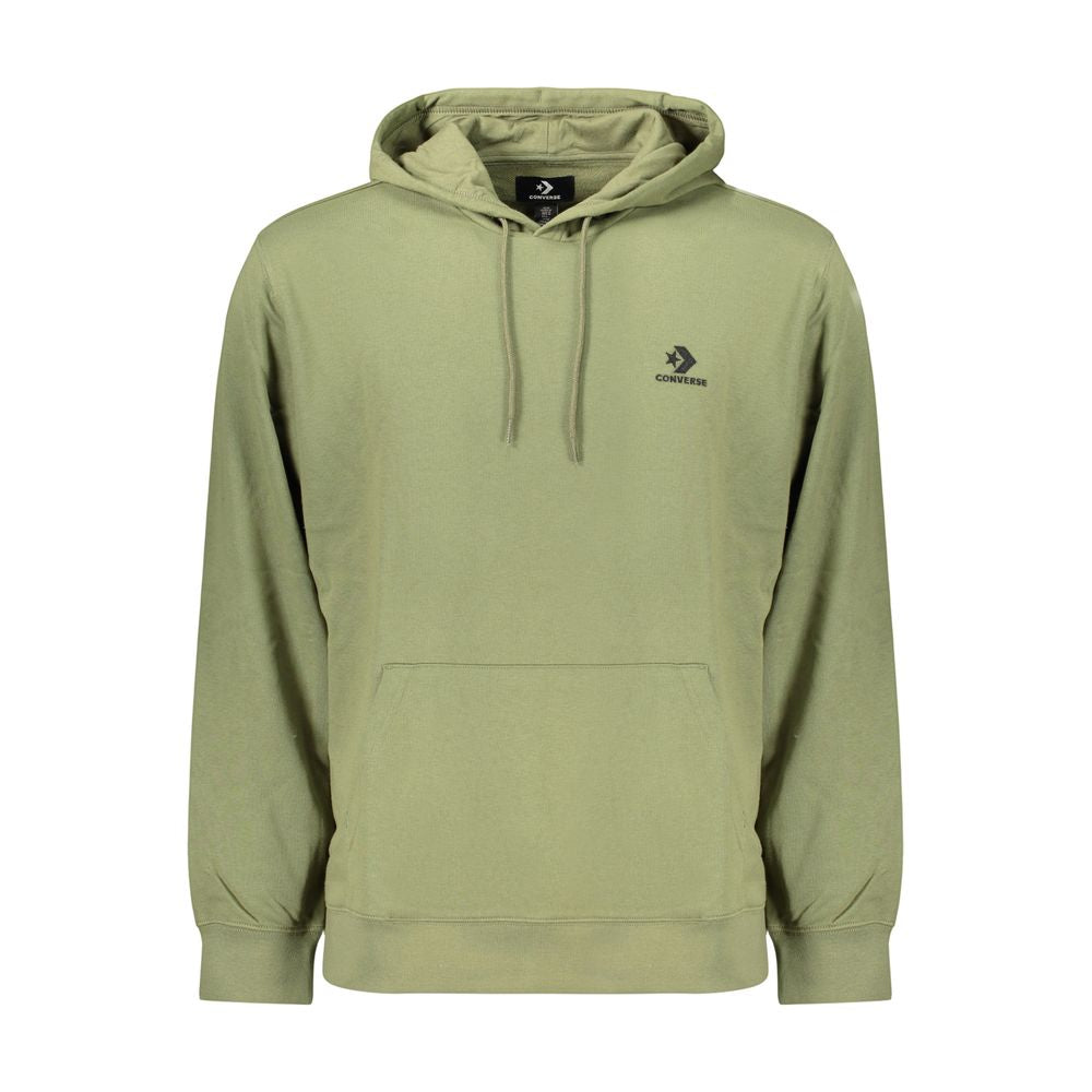 Converse Green Cotton Men's Hoodie Converse