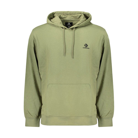 Converse Green Cotton Men's Hoodie Converse