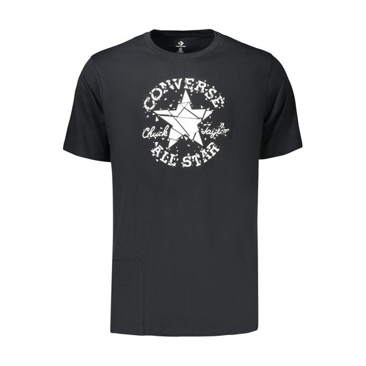 Converse Black Cotton Men's T-Shirt Converse