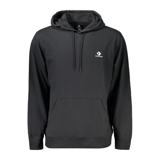 Converse Black Cotton Men's Hoodie Converse