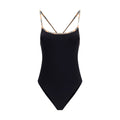 Burberry Black Elastane One-Piece Swimsuit