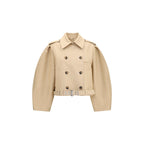 Ganni Beige Cotton Jacket