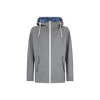 Herno Gray Virgin Wool Shell Jacket