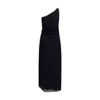 Oséree Black Polyamide Cocktail Dress