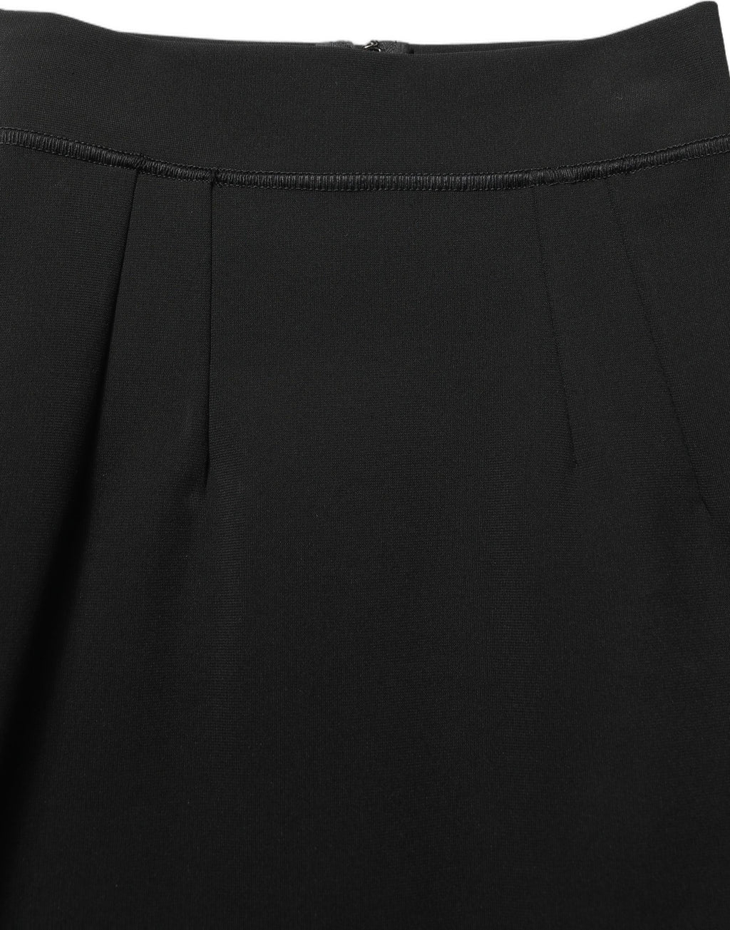 Dolce & Gabbana Black Nylon High Waist Fit Sheath Mini Skirt Dolce & Gabbana