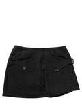 Dolce & Gabbana Black Cotton Mid Waist A-line Mini Skirt Dolce & Gabbana