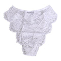 Dolce & Gabbana White Floral Lace Low Rise Panty Underwear Dolce & Gabbana
