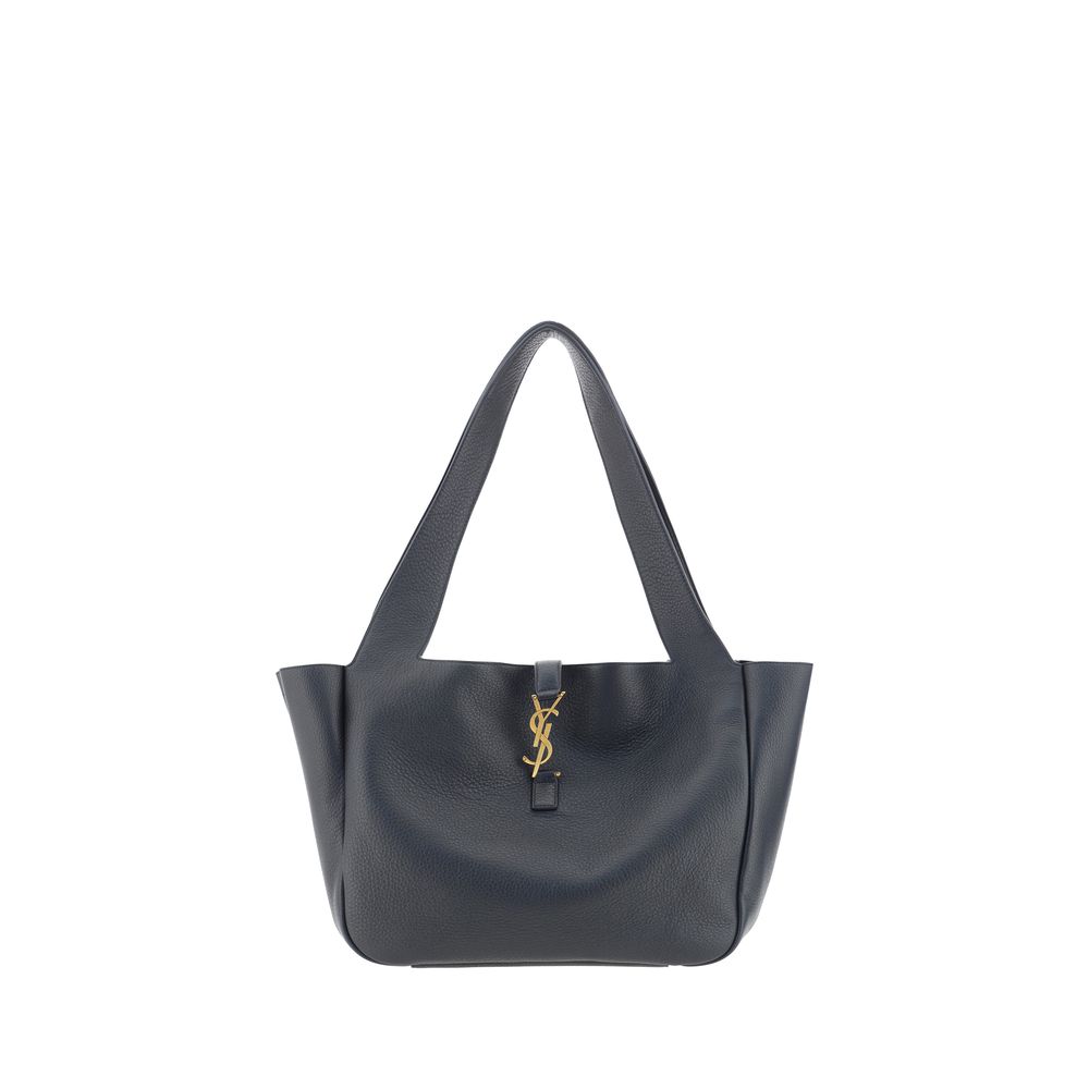 Saint Laurent Black Calf Leather Bos Taurus Shoulder Bag Saint Laurent