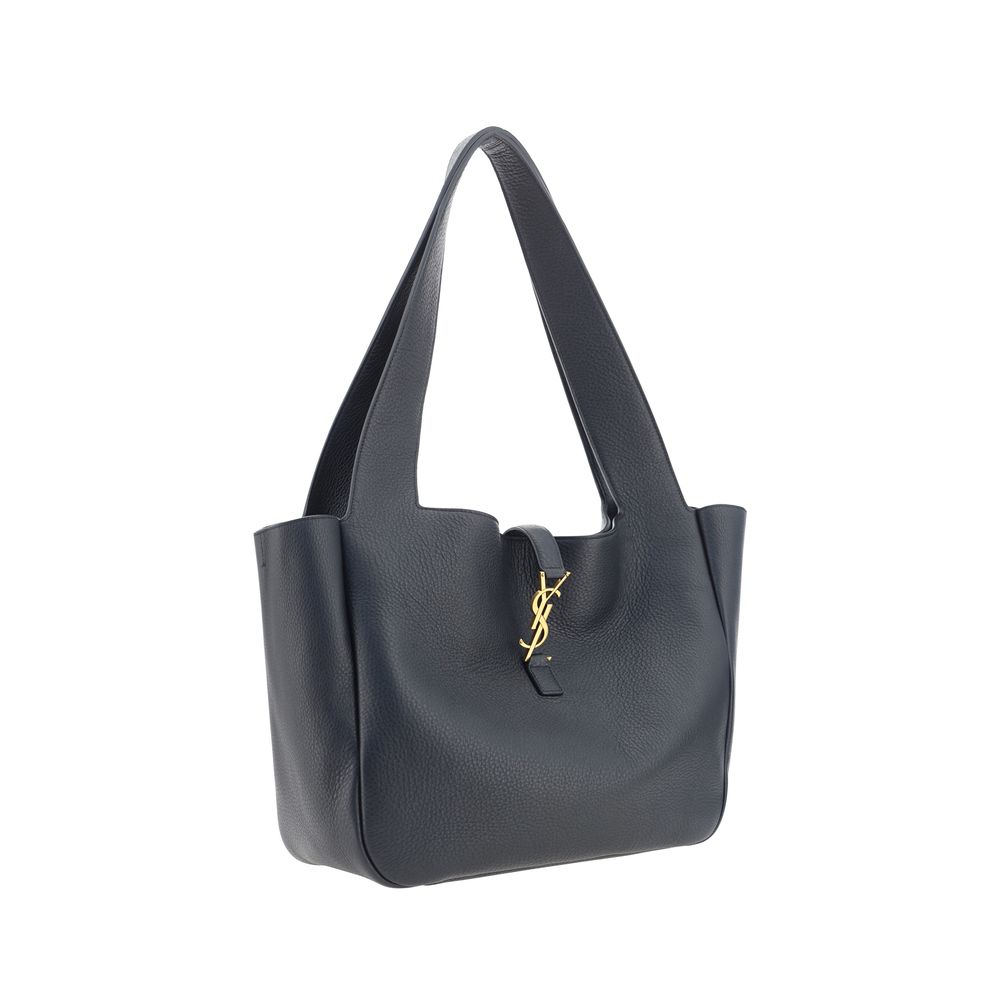 Saint Laurent Black Calf Leather Bos Taurus Shoulder Bag Saint Laurent