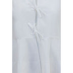 Ganni White Cotton Blouse Ganni