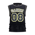 Ganni Black Polyester Sportswear Ganni