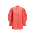 Ganni Multicolor Cotton Blouse Ganni