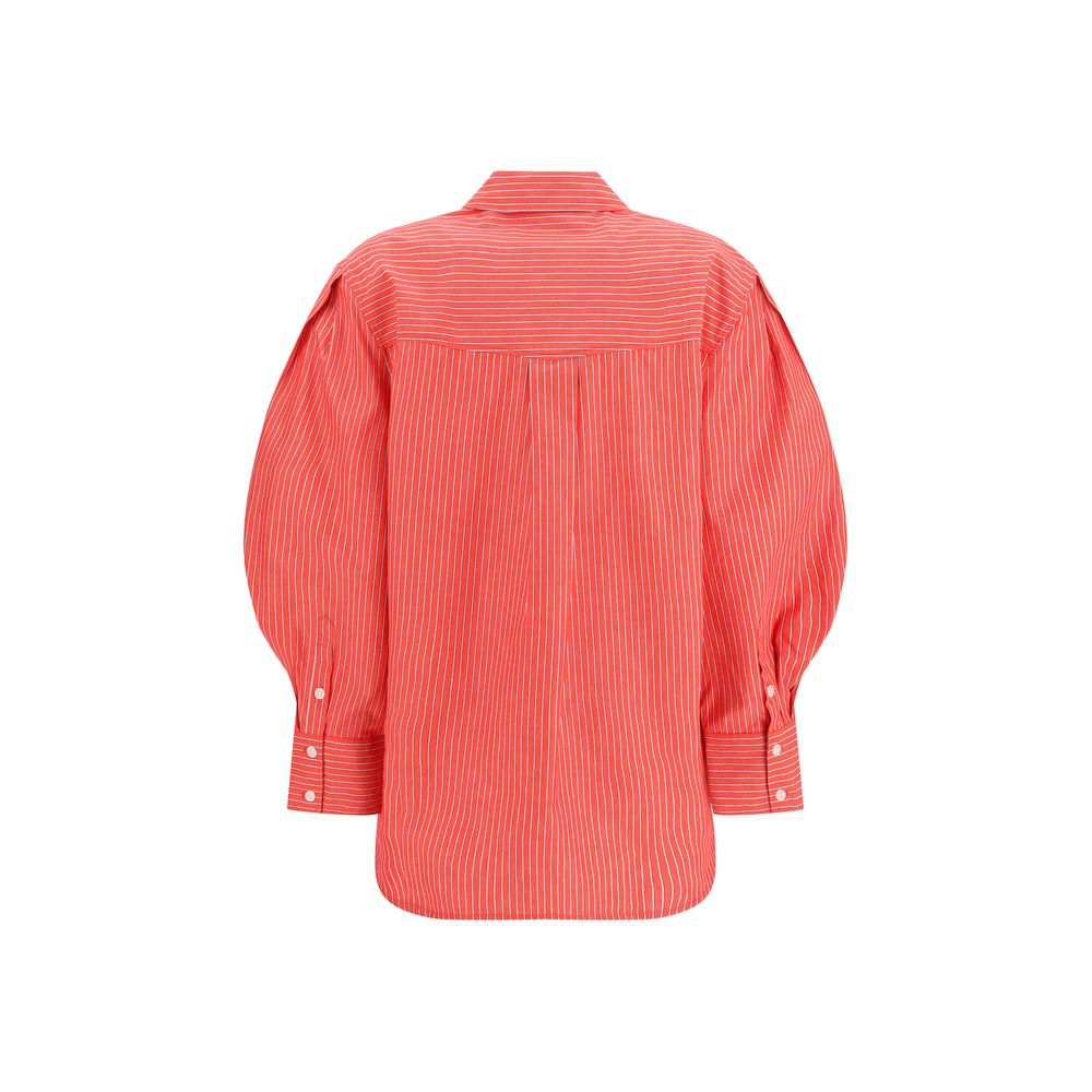 Ganni Multicolor Cotton Blouse Ganni