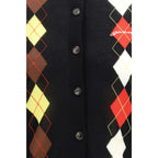 Ganni Black Cotton Cardigan Ganni
