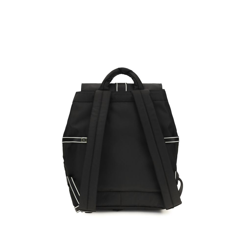 Ganni Black Recycled Polyamide Backpack Ganni
