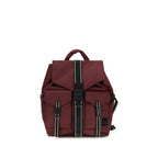 Ganni Bordeaux Recycled Polyamide Backpack Ganni