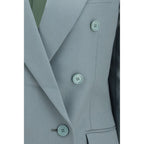 Chloé Bicolor Wool Oves Aries Blazer Chloé