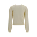 Ganni Beige Cotton Cardigan